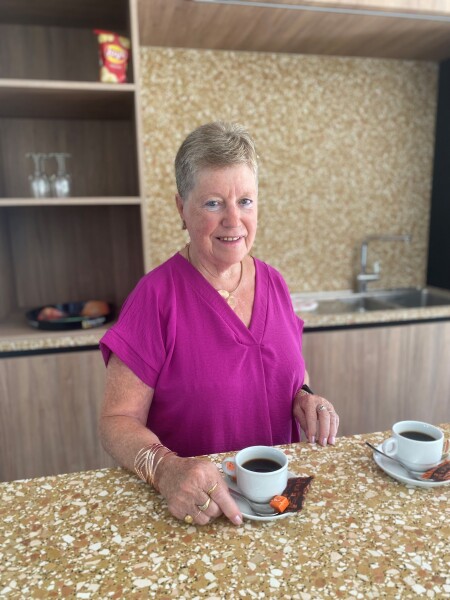 Een bewoner geeft een review